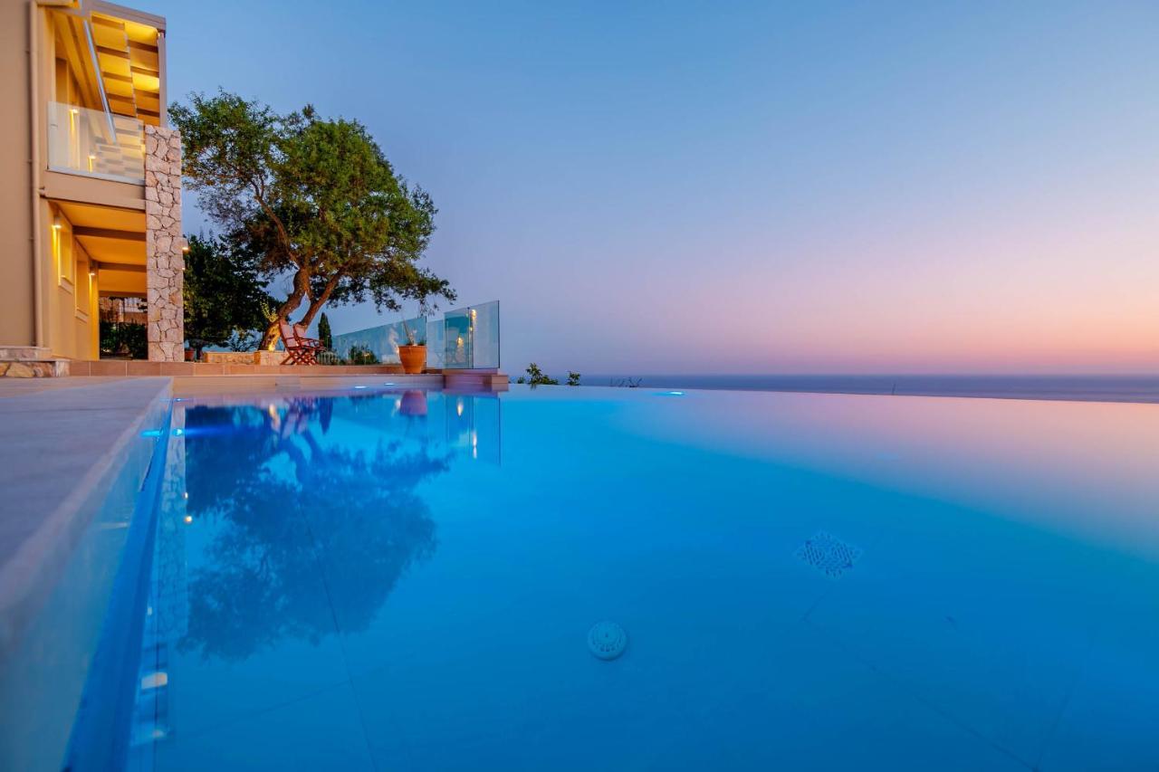 Ocean View Luxury Villa Ethra Kontogialos Exteriér fotografie