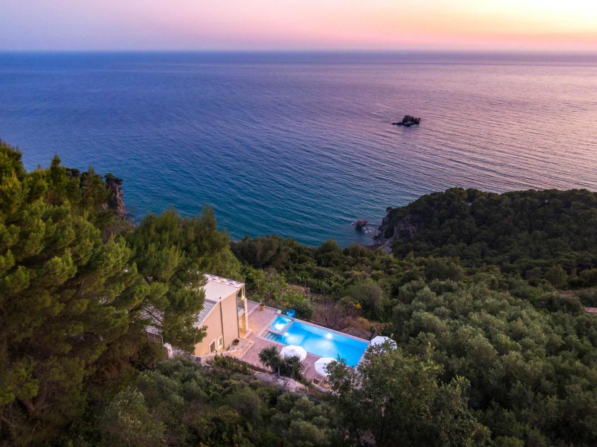 Ocean View Luxury Villa Ethra Kontogialos Exteriér fotografie