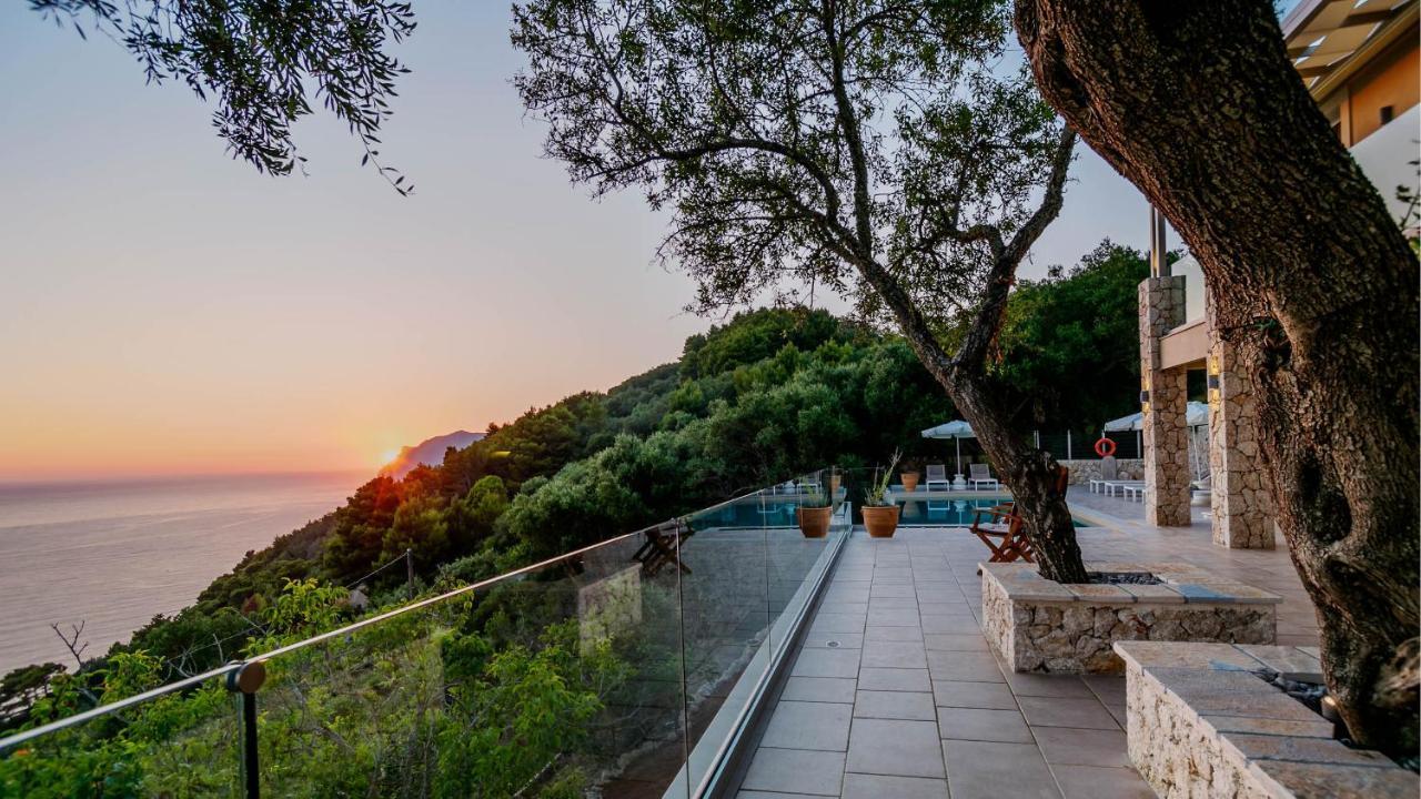 Ocean View Luxury Villa Ethra Kontogialos Exteriér fotografie